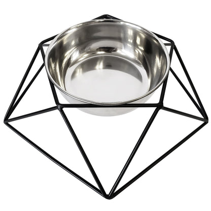 Elevated Single Dog Bowl Feeder - The Snag Bin
