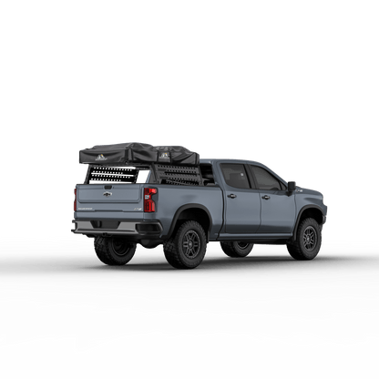 Elite Rooftop Tent with Annex Room – 4–5 Person – Tan – Overland Family Tent - The Snag Bin