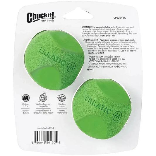 Erratic ball 2 pk - The Snag Bin
