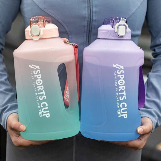 Extra Large Capacity Cup With Straw Fitness Sports Water Bottle Fitness Big Bottles f88b79c3-eb8b-488d-9f01-824a751142e0