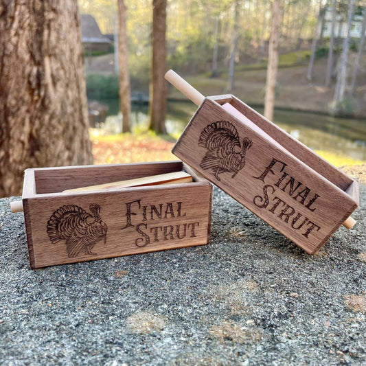 Final Strut Push Button Turkey Call - The Snag Bin