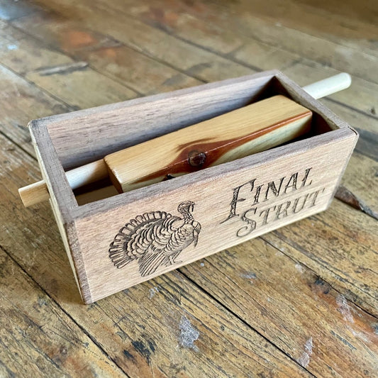 Final Strut Push Button Turkey Call - The Snag Bin