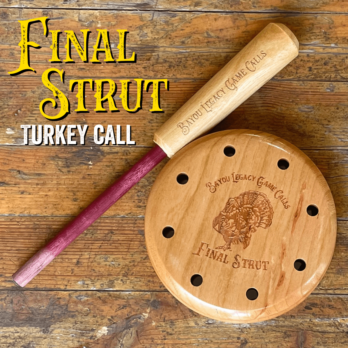 Final Strut Turkey Pot Call - The Snag Bin