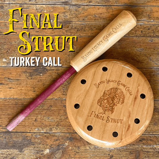 Final Strut Turkey Pot Call - The Snag Bin