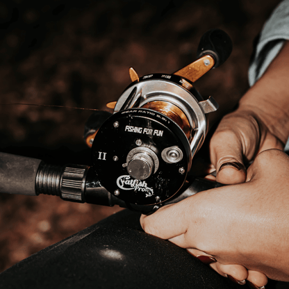 Fishing for Fun Round Baitcaster Reel - The Snag Bin