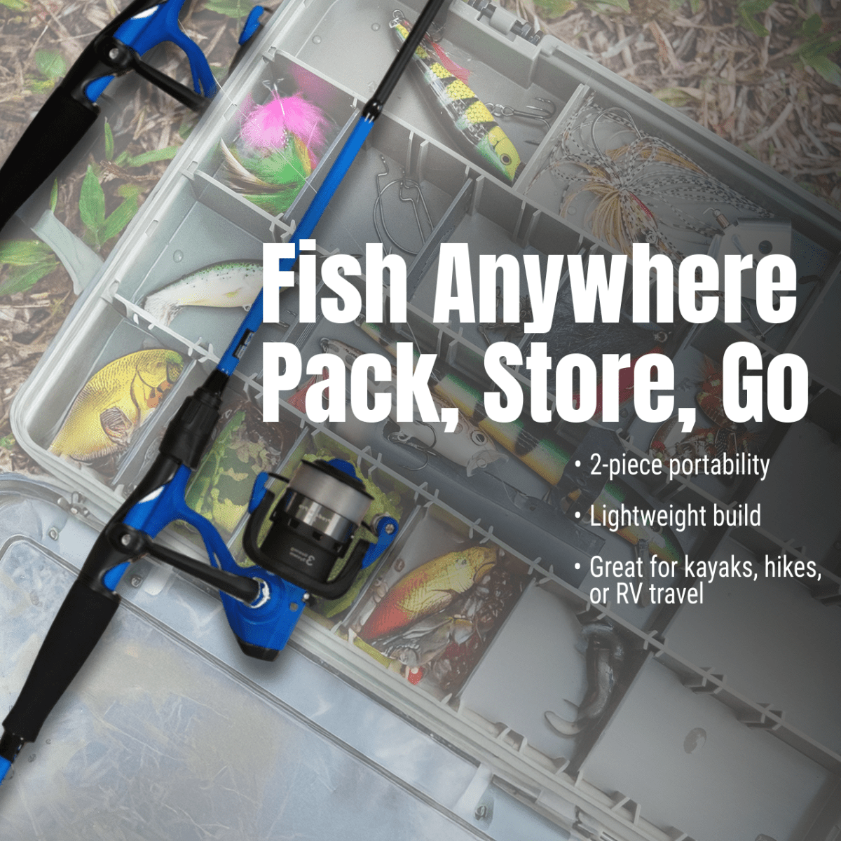 Fishing Rod and Spinning Reel Combo – Predator Pro - The Snag Bin