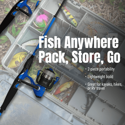 Fishing Rod and Spinning Reel Combo – Predator Pro - The Snag Bin