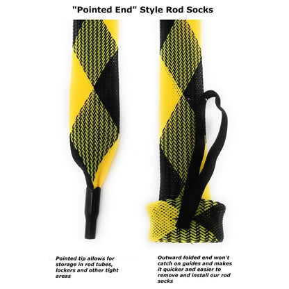 Fishing Rod Cover / Rod Sleeve / Rod Sock (2 - Pack) - The Snag Bin