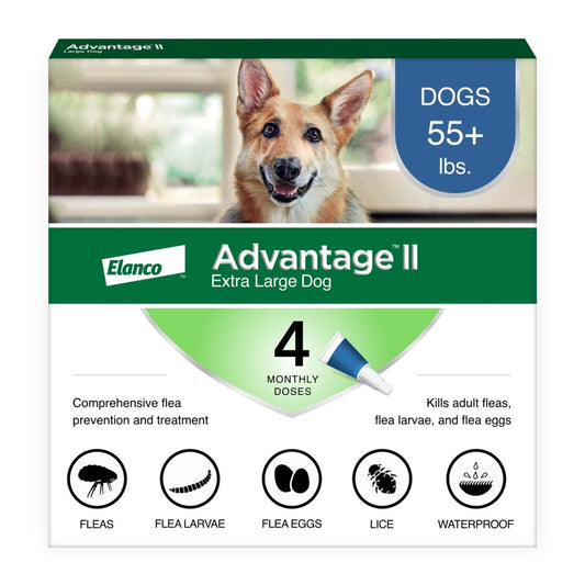 Flea Prevention for XL Dogs 55 Lbs+, - The Snag Bin