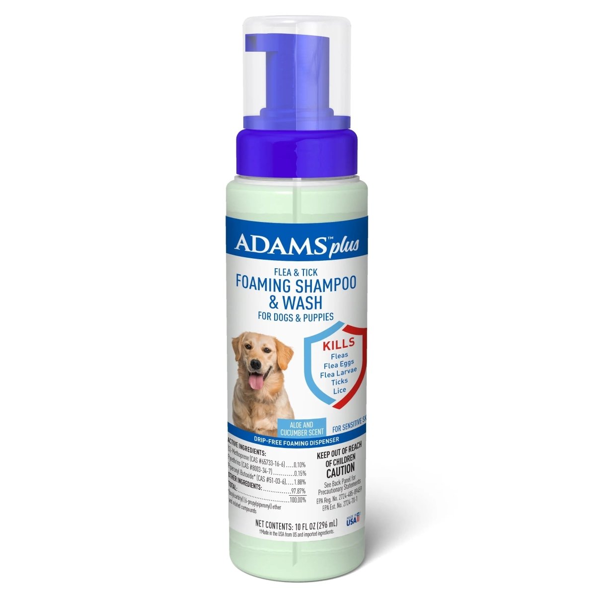 Flea & Tick Foaming Shampoo & Wash - 2 Pack for Sensitive Skin! - The Snag Bin