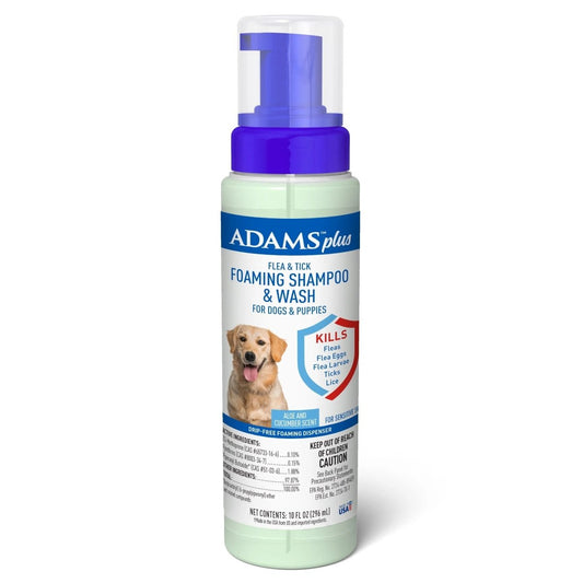 Flea & Tick Foaming Shampoo & Wash - 2 Pack for Sensitive Skin! - The Snag Bin