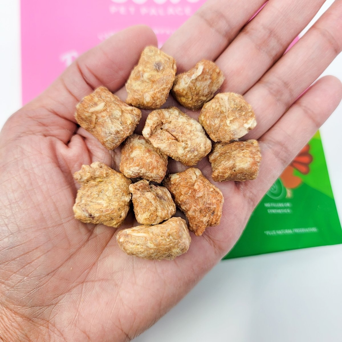 Freeze Dried Dog Treats - Turkey Poppers - The Snag Bin