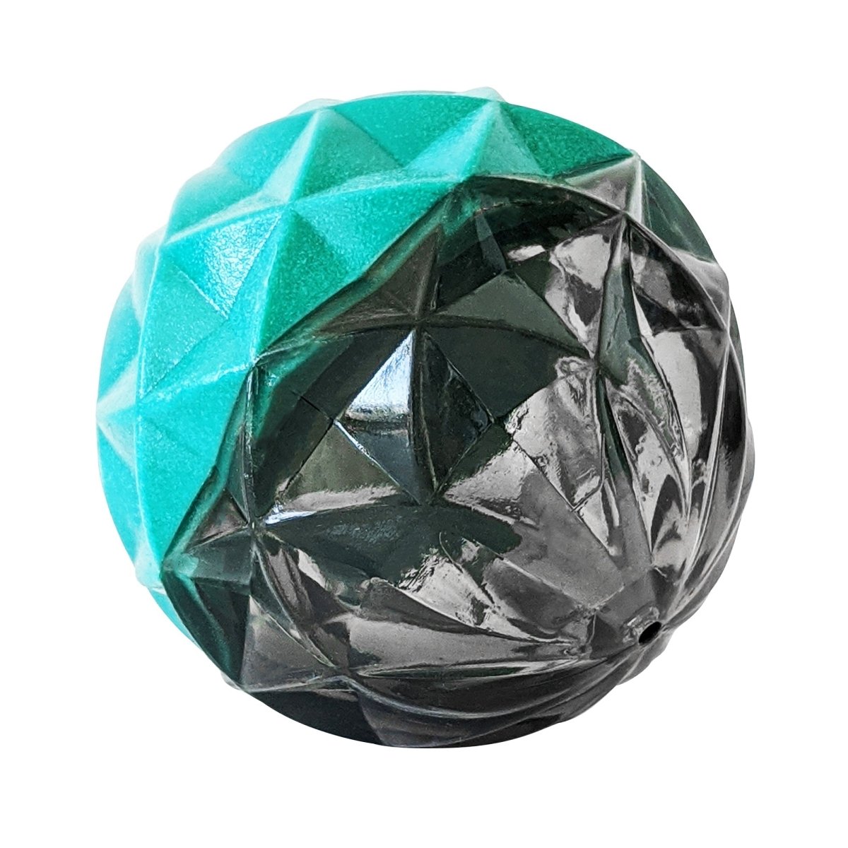 Geometric Textured Ball Dog Chew Toy - The Snag Bin