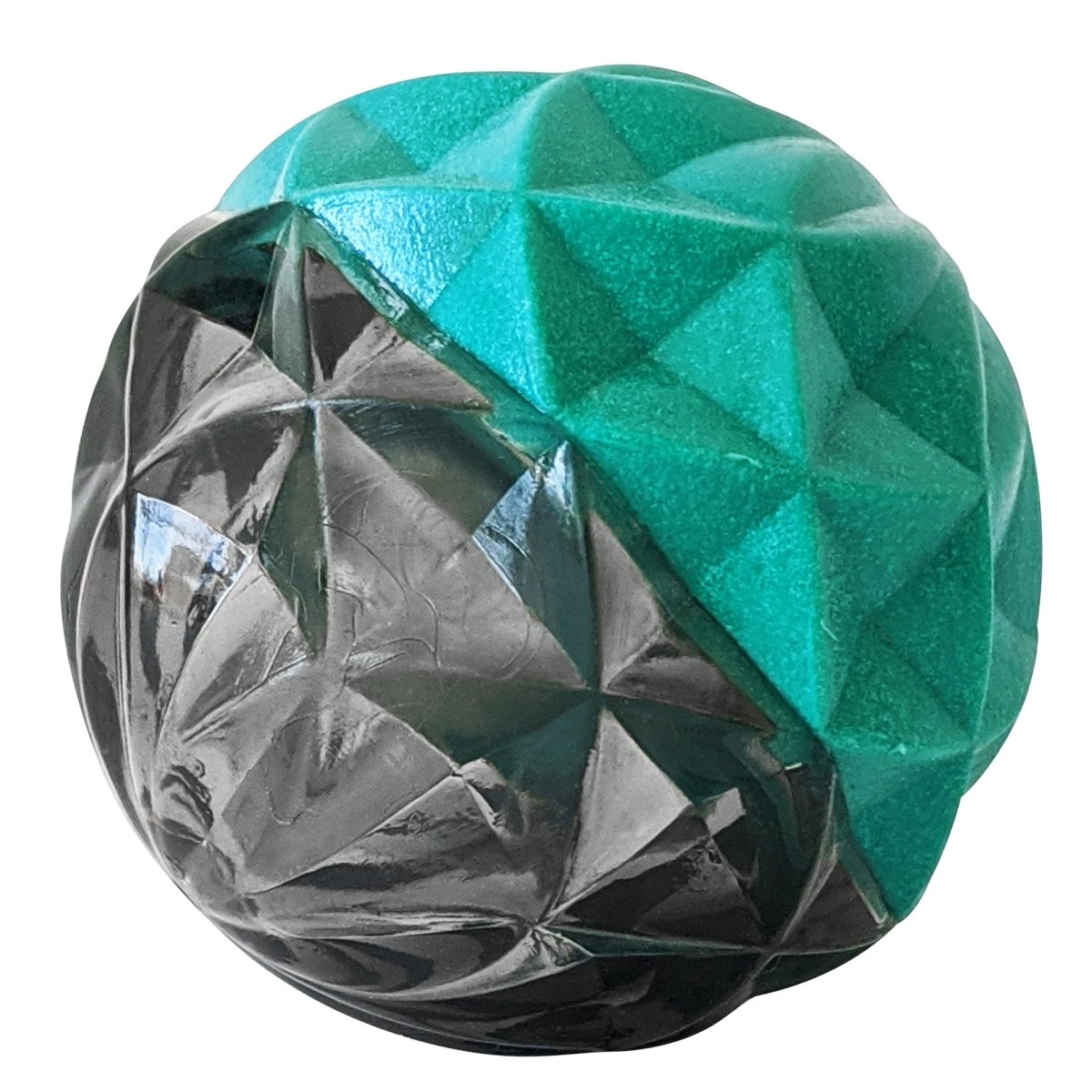 Geometric Textured Ball Dog Chew Toy - The Snag Bin