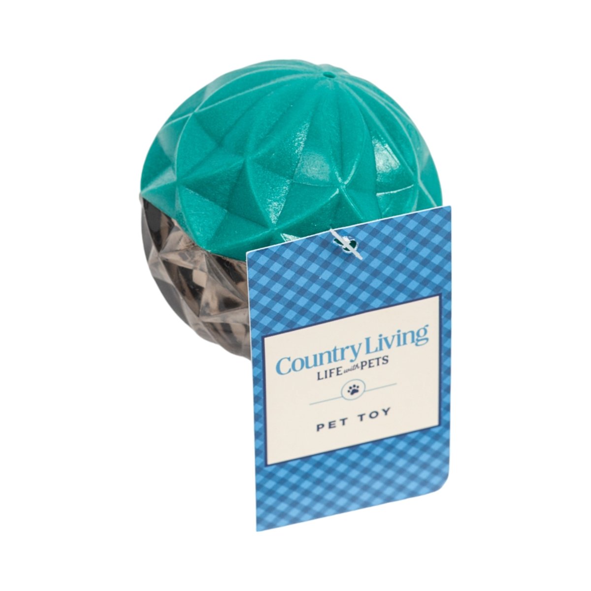 Geometric Textured Ball Dog Chew Toy - The Snag Bin