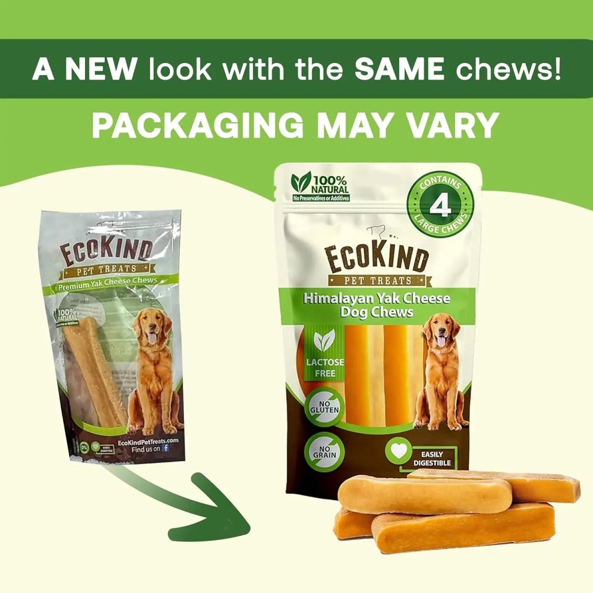 Gold Yak Chews for Small Dogs (4 - 75 sticks) - The Snag Bin