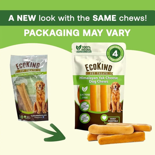 Gold Yak Chews for Small Dogs (4 - 75 sticks) - The Snag Bin