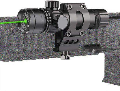 Green/Red Laser with 20mm Mount and Pressure Switch - The Snag Bin