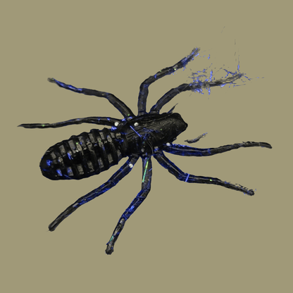 Hairy 1" Micro Spider Bait "The Writing Spider" - The Snag Bin