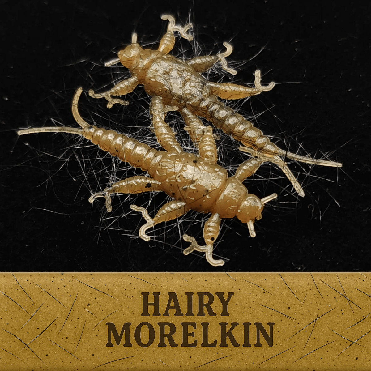 Hairy 1.5" Stonefly Larvae "The Morelkin" - The Snag Bin