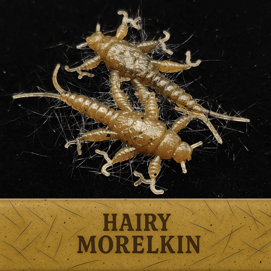Hairy 1.5" Stonefly Larvae "The Morelkin" - The Snag Bin
