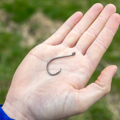 Heavyweight Catfish Circle Hooks - Offset Octopus Hooks (25 Pack) - The Snag Bin