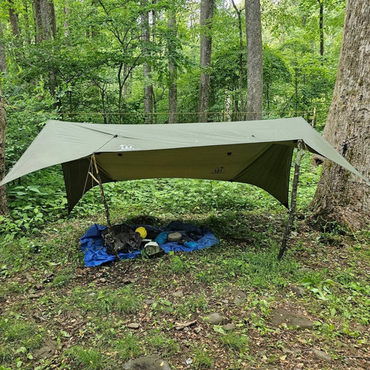 Hideaway Tarp – 12' Hammock Rain Tarp - The Snag Bin