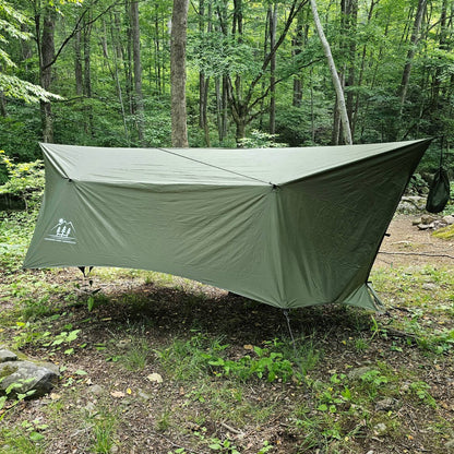 Hideaway Tarp – 12' Hammock Rain Tarp - The Snag Bin