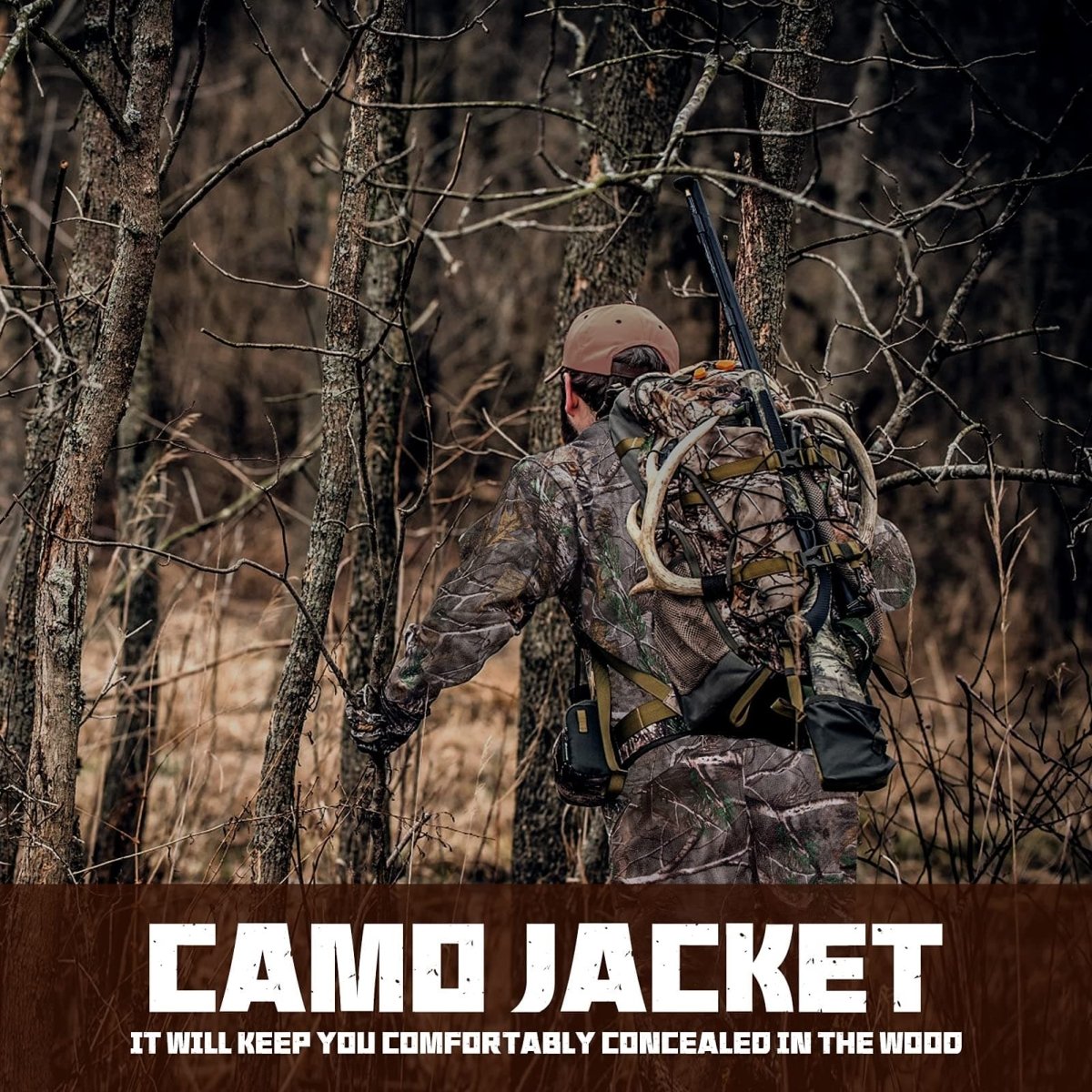 Hunting Gear Suit For Men Camouflage Windproof Jacket - The Snag Bin