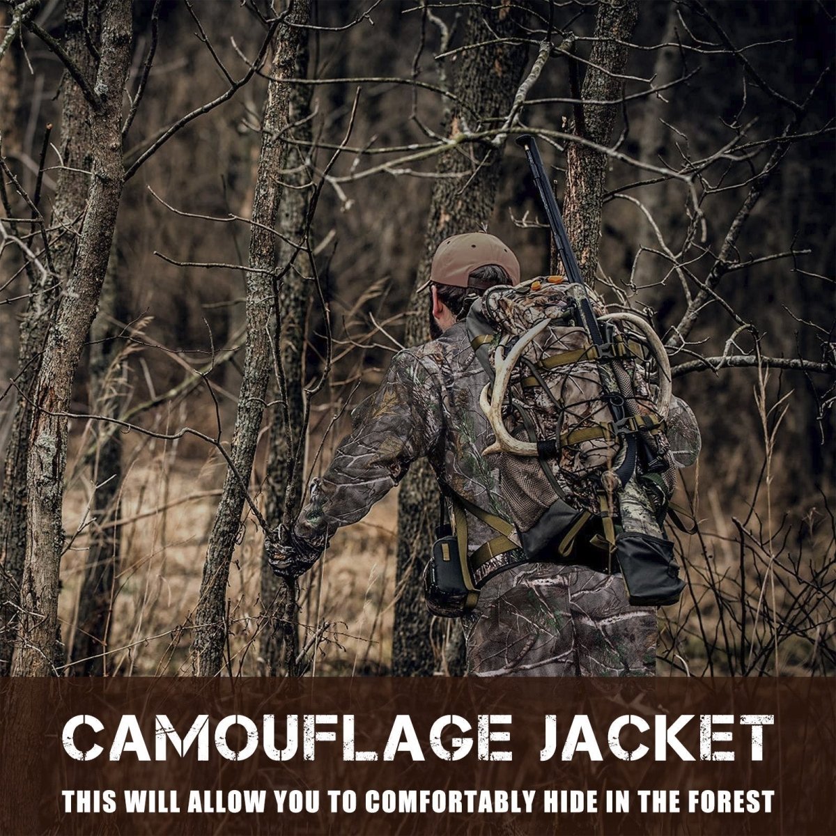 Hunting Gear Suit For Men Camouflage Windproof Jacket - The Snag Bin