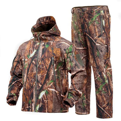 Hunting Gear Suit For Men Camouflage Windproof Jacket - The Snag Bin