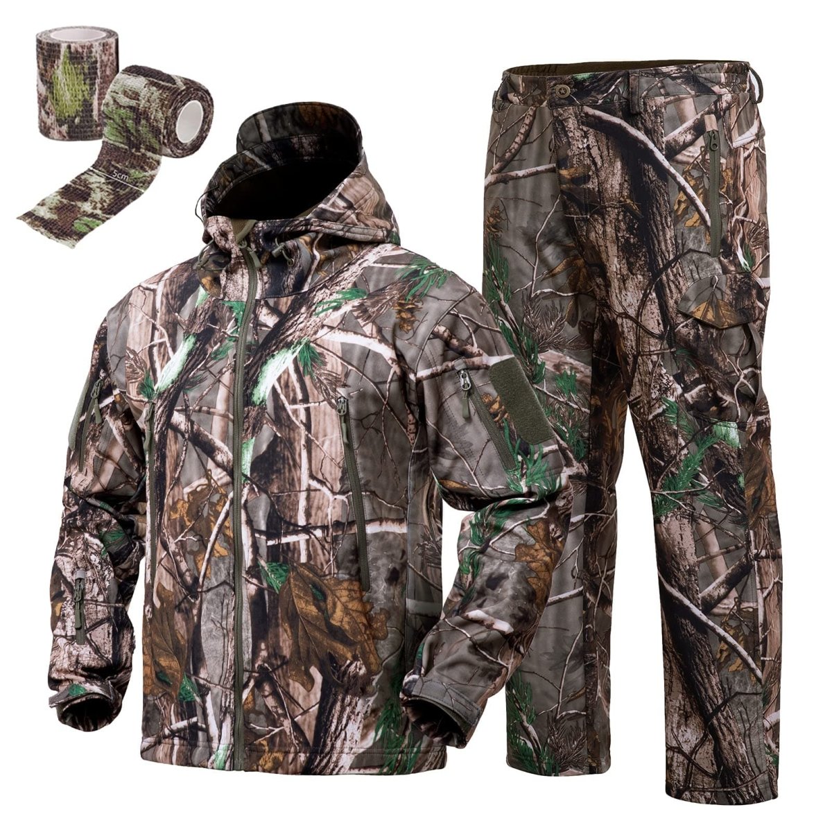 Hunting Gear Suit For Men Camouflage Windproof Jacket - The Snag Bin