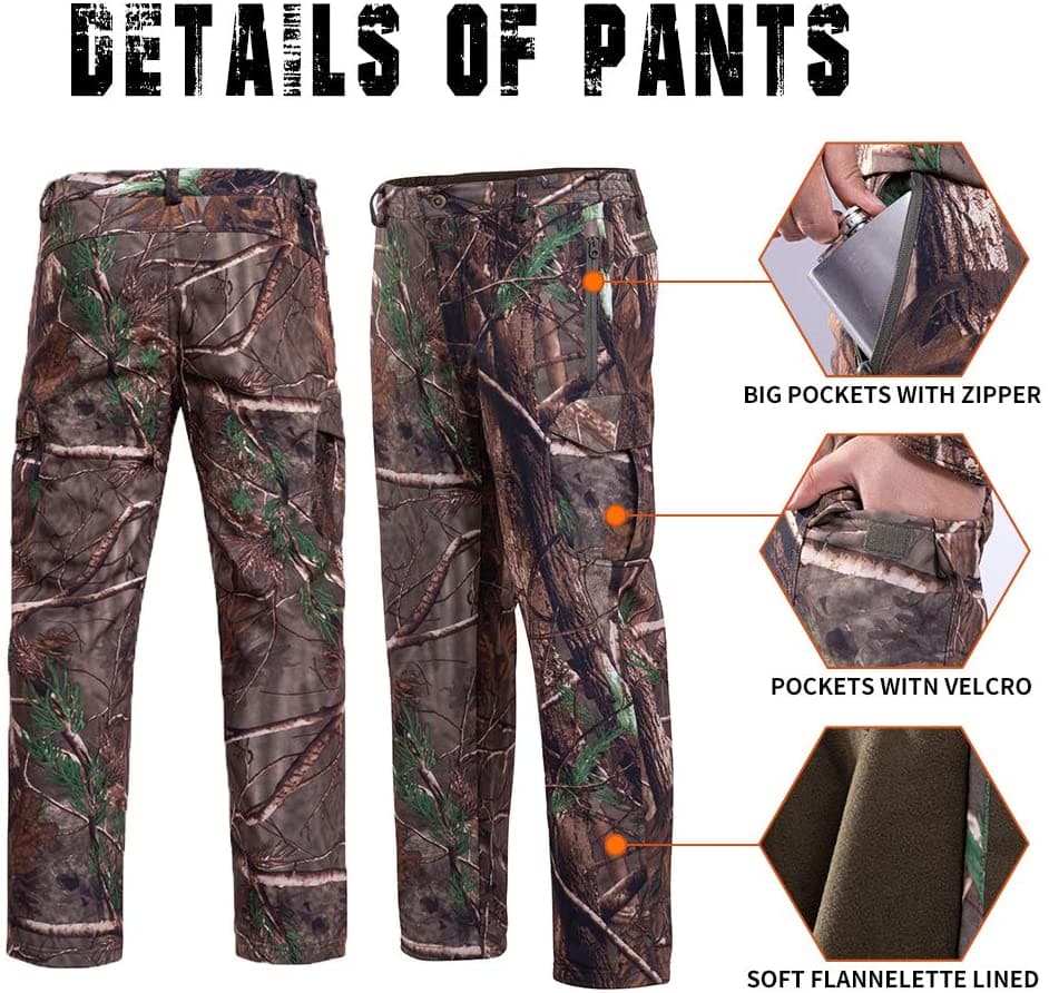 Hunting Gear Suit For Men Camouflage Windproof Jacket - The Snag Bin