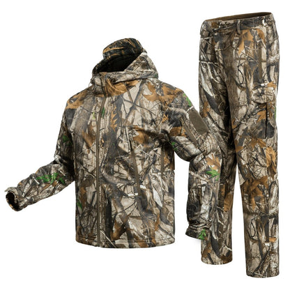 Hunting Gear Suit For Men Camouflage Windproof Jacket - The Snag Bin