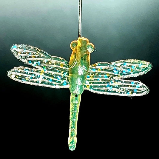 Jar of 1" Floating Dragonfly "The Skeeter Hawk" - The Snag Bin