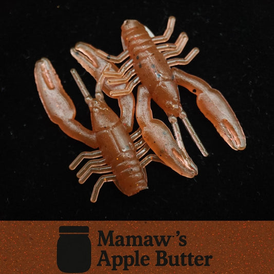 Jar of 1" Inch Micro Crayfish "The Creek Crawler" - The Snag Bin
