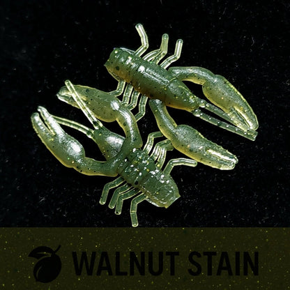 Jar of 1" Inch Micro Crayfish "The Creek Crawler" - The Snag Bin