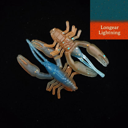 Jar of 1" Inch Micro Crayfish "The Creek Crawler" - The Snag Bin