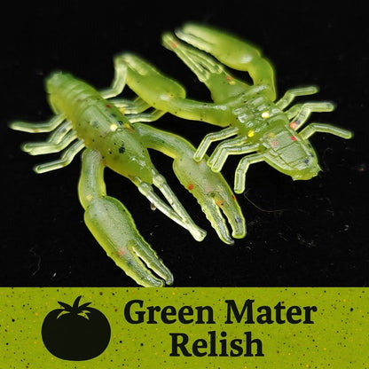 Jar of 1" Inch Micro Crayfish "The Creek Crawler" - The Snag Bin