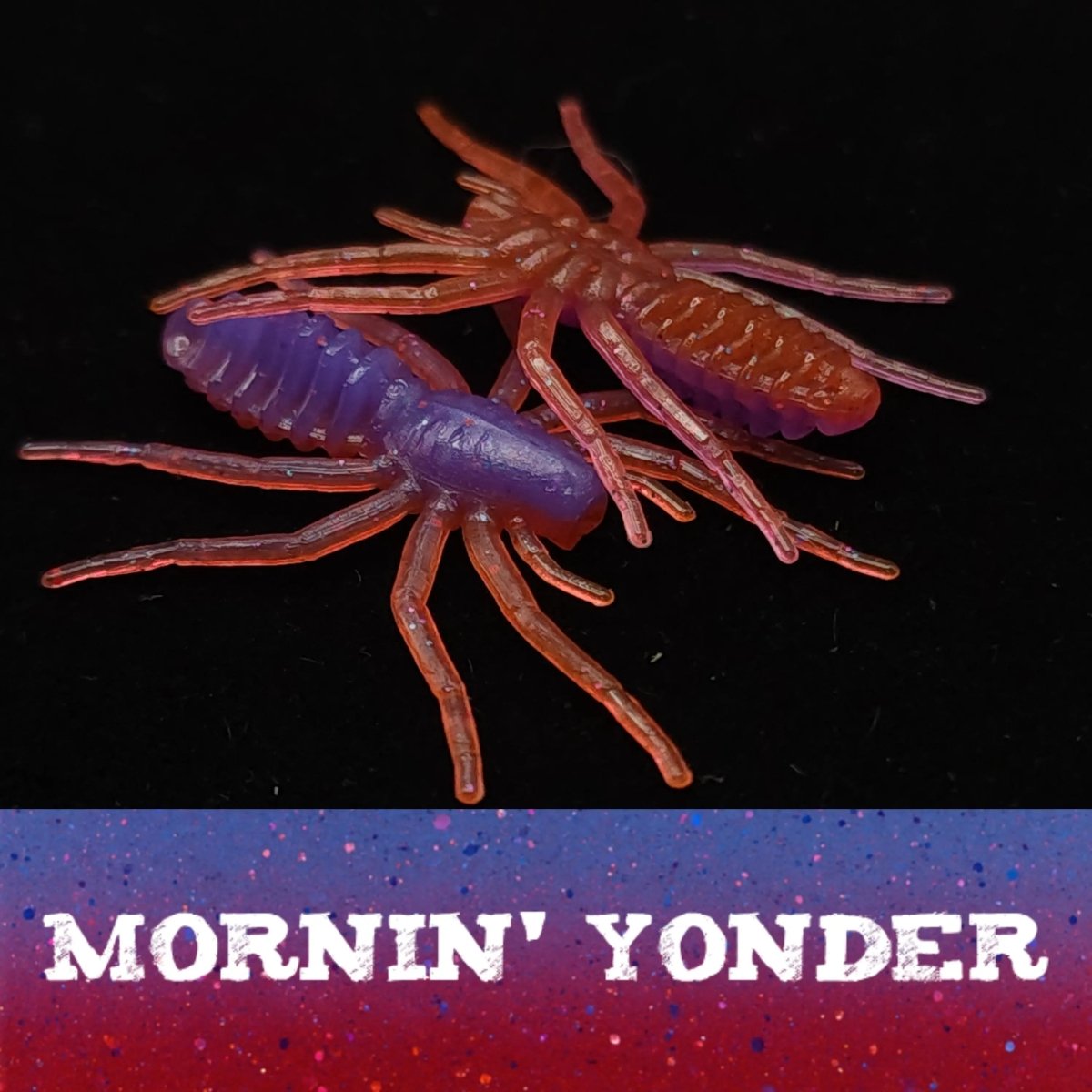 Jar of 1" Micro Spider Bait "The Writing Spider" - The Snag Bin