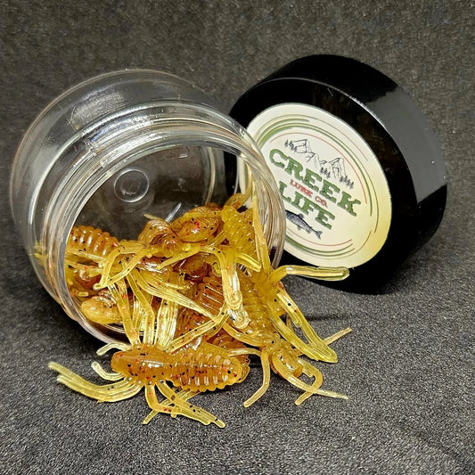 Jar of 1" Micro Spider Bait "The Writing Spider" - The Snag Bin
