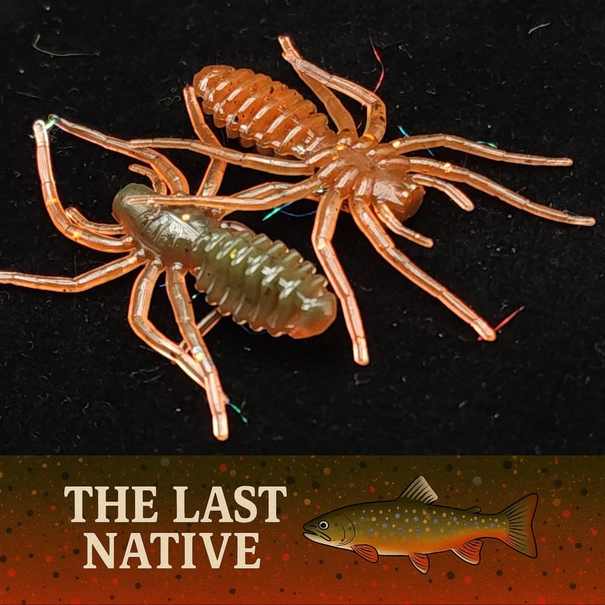 Jar of 1" Micro Spider Bait "The Writing Spider" - The Snag Bin
