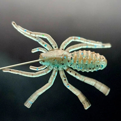 Jar of 1" Micro Spider Bait "The Writing Spider" - The Snag Bin