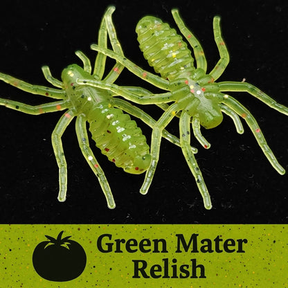 Jar of 1" Micro Spider Bait "The Writing Spider" - The Snag Bin