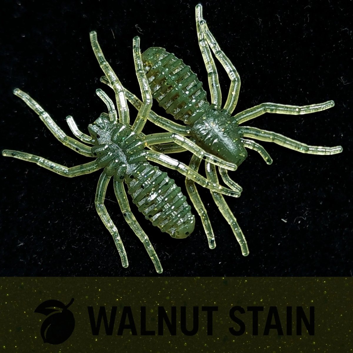 Jar of 1" Micro Spider Bait "The Writing Spider" - The Snag Bin