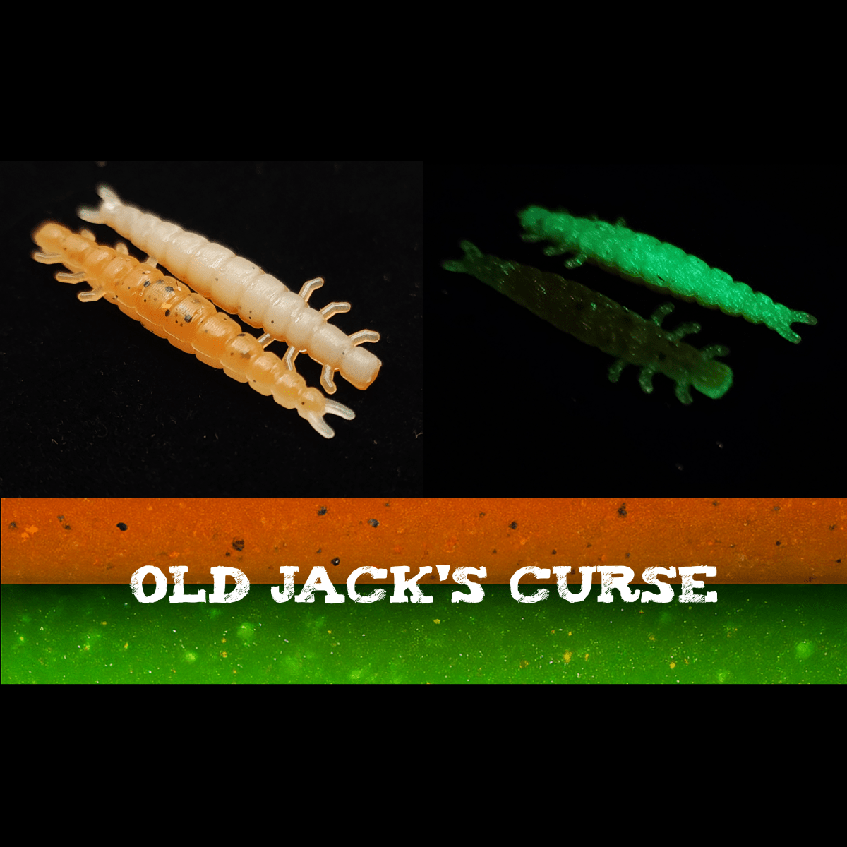 Jar of 1.3" Caddis Fly Larvae "Stream Weaver" - The Snag Bin