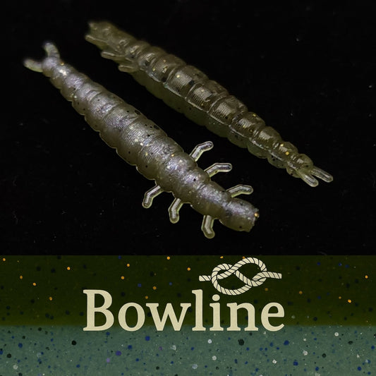 Jar of 1.3" Caddis Fly Larvae "Stream Weaver" - The Snag Bin