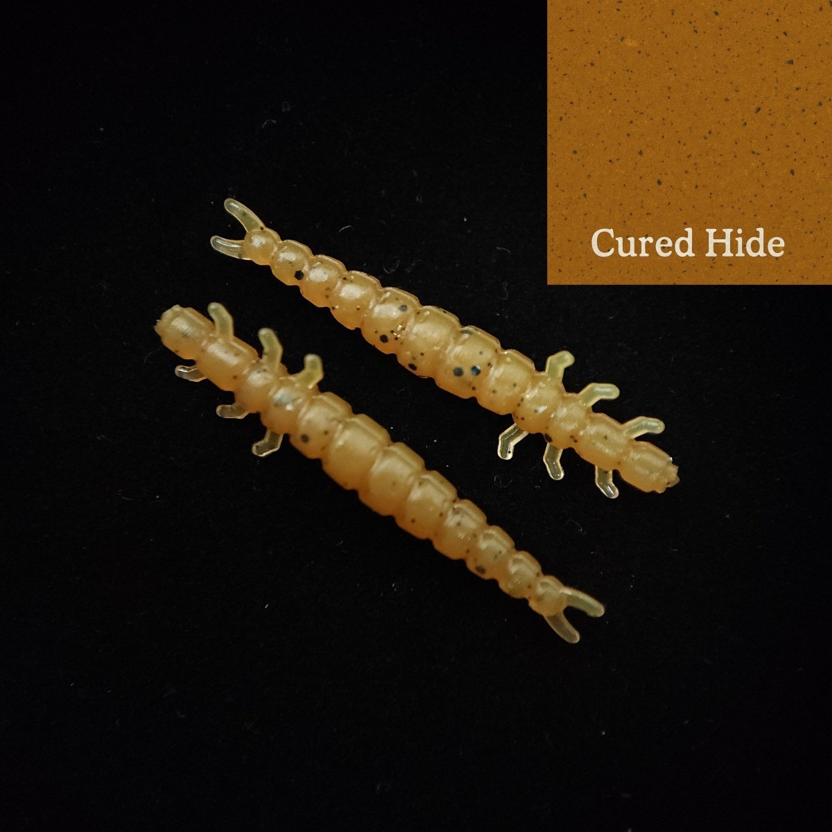 Jar of 1.3" Caddis Fly Larvae "Stream Weaver" - The Snag Bin