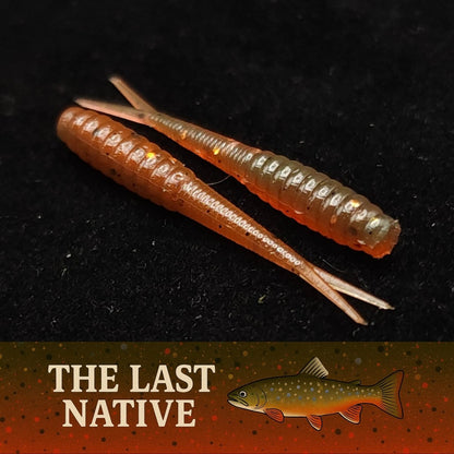 Jar of 1.4" Inch Micro Fluke "The Ditch Stick" - The Snag Bin