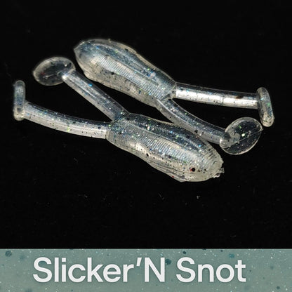 Jar of 1.7" Inch Micro Frog "The Creek Croaker" - The Snag Bin